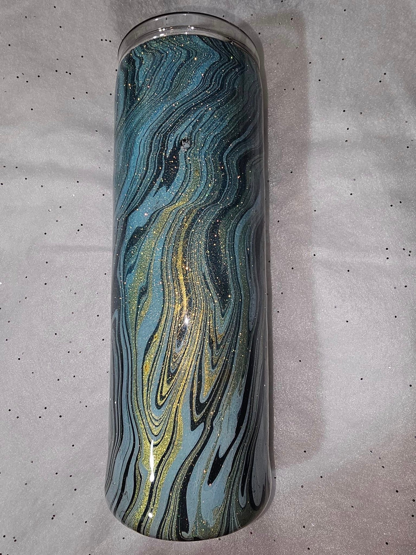 20oz hydro dipped resin tumbler