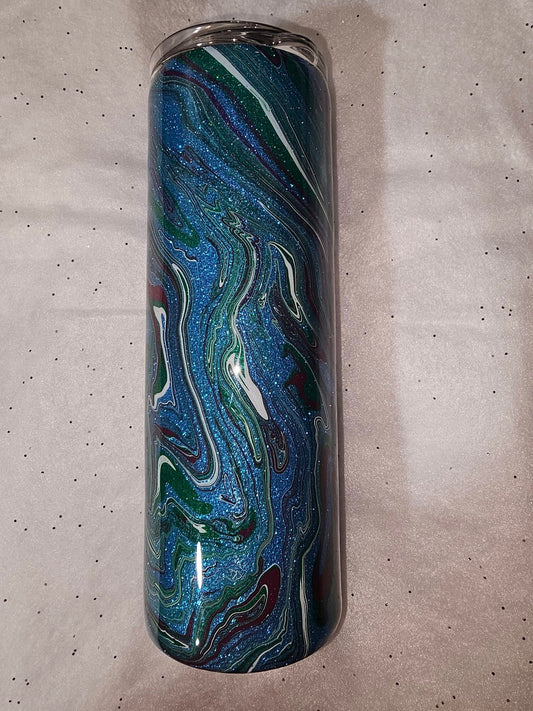 20oz hydro dipped resin tumbler