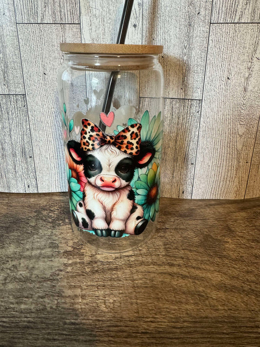 16oz glass tumbler